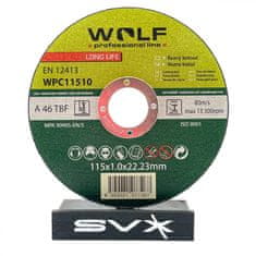 WOLF swiss quality Rezný kotúč 115 115x1 mm Balenie: 5 ks