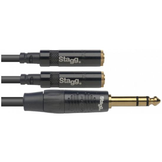 Stagg NYA010 / PS2MJSR, audio redukcia, dĺžka 0,1 m
