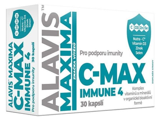Alavis MAXIMA C-MAX immune 4, 30 kapsúľ
