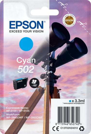 Epson (C13T02V24010), cyan