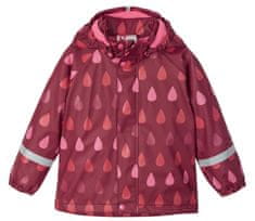 Reima dievčenská bunda do dažďa Koski 521507-3952 92 červená