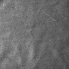 DESIGN 91 Zamatový záves s riasiacou páskou - Melanie, oceľový 140 x 270 cm