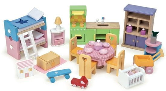 Le Toy Van Nábytok Starter kompletný set do domčeka