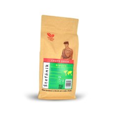 KÁVOHOLIK káva Štefánik - Brazília YB, 100% arabika, 1kg, zrno