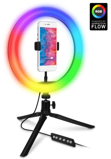 Connect IT Selfie10RGB kruhové 10 "RGB LED svetlo - zánovné