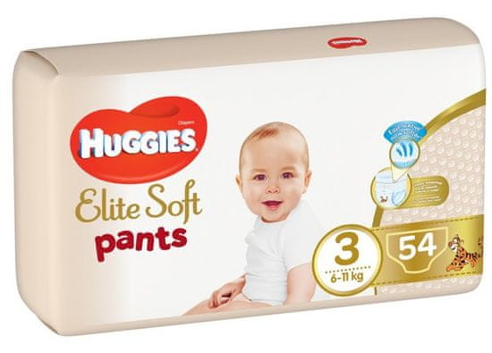 Huggies Elite Soft Pants č.3 - 54 ks