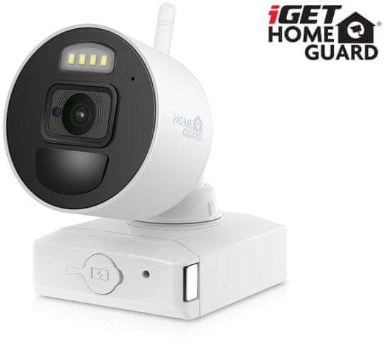 iGET Homeguard HGNVK686CAMP - vonkajšia batériová Wire-free FullHD 1080p kamera so zvukom