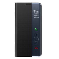 IZMAEL Knižkové otváracie puzdro pre Samsung Galaxy S21 FE - Čierna KP9643