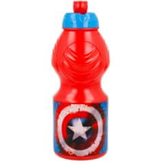 Stor Fľaša na pitie Avengers Captain America Icon 400ml