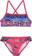 Sun City Dievčenské plavky bikiny L.O.L. Surprise tmavě růžové vel. 5 let (108) Velikost: 108 (5 let)