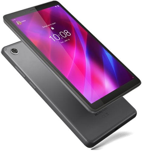 Tablet Lenovo Tab M7 3rd Gen, 2GB/32GB Wi-Fi, štíhly, kompaktné rozmery, veľký displej Full HD, GPS, dlhá výdrž batérie android 11 detský režim dedikový slot na pamäťovú kartu predná a zadná kamera
