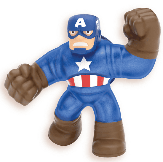 Goo Jit Zu figúrka MARVEL HERO Kapitán Amerika 12cm