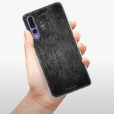 iSaprio Silikónové puzdro - Black Wood 13 pre Huawei P20 Pro
