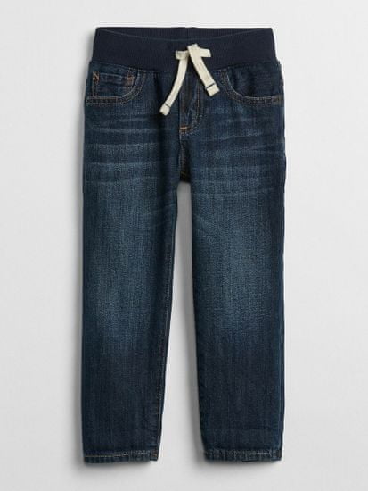 Gap Detské džinsy pull-on slim jeans with Washwell