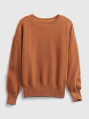 Gap Detský sveter solid slouchy pullover S