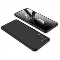 GKK Ochranné puzdro GKK 360 - Predný a zadný kryt celého mobilu pre Samsung Galaxy S21 5G - Čierna KP9590