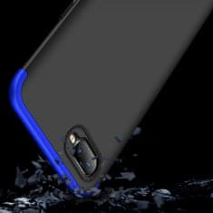Ochranné puzdro GKK 360 - Predný a zadný kryt celého mobilu pre Oppo RX17 Neo - Čierna/Modrá KP14109