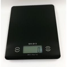 WeiHeng WH-B13 čierna digitálna kuchynská váha do 5kg