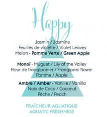 Náplň do difuzéra Aróma Happy Svěžest vody Fraicheur Aquatique (Bouquet Recharge/Refill) 200 ml