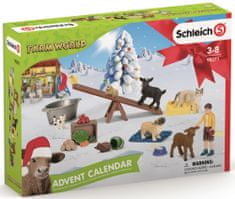 Schleich Adventný kalendár 2021 - Domáce zvieratá