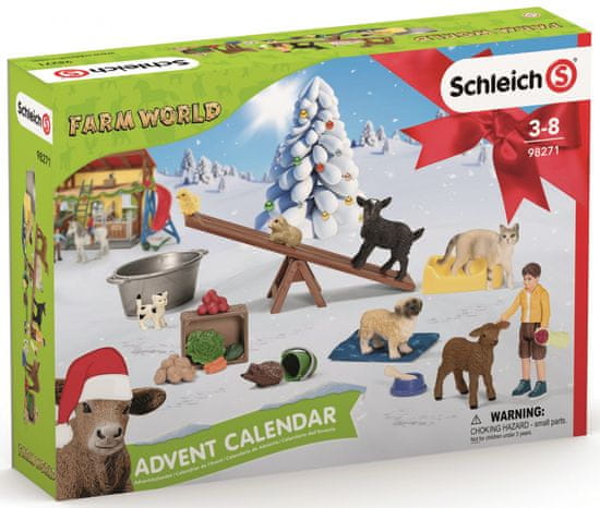 Schleich 98271 Adventný kalendár 2021 - Domáce zvieratá