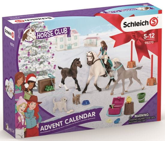 Schleich 98270 Adventný kalendár 2021 - Kone