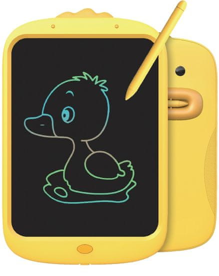 CUBE1 Detský multifarebný tablet kačička 10″ POTBCUDUC0051, žltý