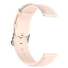 BStrap Leather Lux remienok na Samsung Galaxy Watch Active 2 40/44mm, sand pink