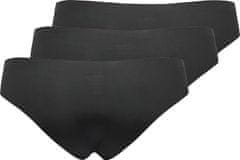 ONLY 3 PACK - dámske nohavičky ONLT RACY 15211634 Black (Veľkosť XS)