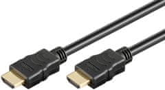Goobay High Speed HDMI kábel s Ethernetom, Series 2.0b, 5 m, čierny - HDMI-A (M) > HDMI-A (M); 44505