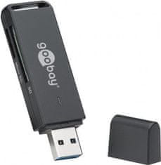 Goobay čítačka pam.kariet microSD,SD USB 3.0; 59089