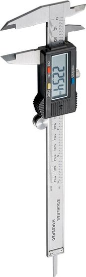 Goobay digitálne posuvné meradlo 150 mm - pre vonkajšie, vnútorné miery, hĺbku v rozsahu 0mm - 150mm; 77001