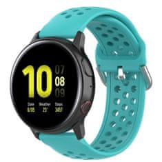 BStrap Silicone Dots remienok na Huawei Watch GT3 42mm, teal