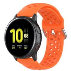 BStrap Silicone Dots remienok na Huawei Watch GT2 Pro, orange