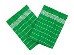 Svitap J.H.J. SVITAP Utierka Pozitív egyptská bavlna 50x70 cm zelená / biela 3 ks