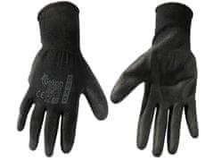 GEKO Pracovné rukavice PU 10“ Black
