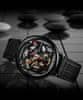 Fang Yuan Automatické mechanické náramkové hodinky Black
