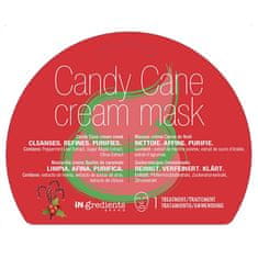 MasqueBAR Čistiaca krémová pleťová maska Candy Cane (Cream Mask) 1 ks