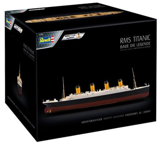 REVELL Adventný kalendár RMS Titanic (1:600)