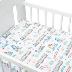 NEW BABY 2-dielne posteľné obliečky 100/135 cm vláčik