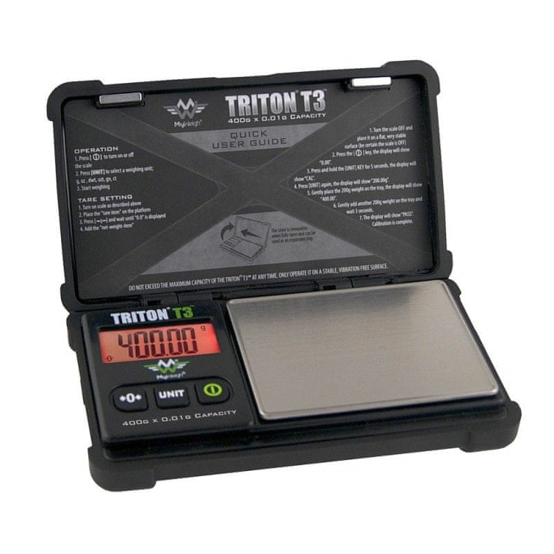 MyWeigh Triton T3 digitálna váha do 400g / 0,01g