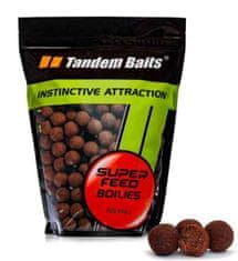 Tandem Baits Carp Food Super Feed Boilies 18mm/1kg - Red Krill/Červený krill