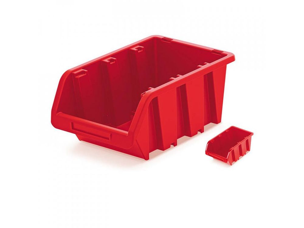 WEBHIDDENBRAND Plastový úložný box TRUCK 115 x 80 x 60 červený 
