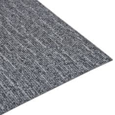Vidaxl Samolepiace podlahové dosky 20 ks PVC 1,86 m2 sivé
