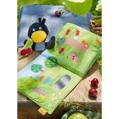 HABA Textilná kniha pre bábätká Ovocný sad