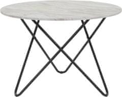 Danish Style Jedálenský stôl Hulin, 110 cm, mramor