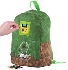 Pixie Crew Minecraft malý ruksak zelený