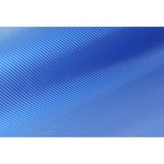 CWFoo Exkluzívna 4D Karbonová modrá wrap auto fólia na karosériu 152x300cm