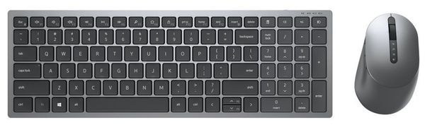 Bezdrôtový set klávesnice a myši Dell tichý rýchly efektívny maximálne pohodlie pri kancelárskej práci 