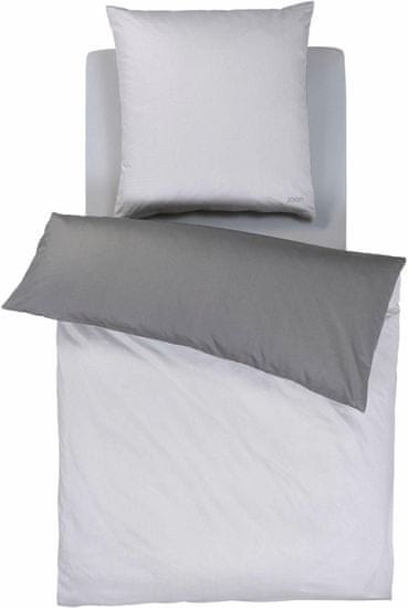 JOOP! Súprava posteľnej bielizne JOOP! MICRO PATTERN 70 x 90 cm a 155 x 200 cm, strieborná